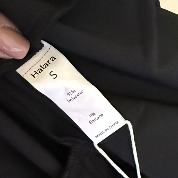 HALARA Elegant Black Sleeveless Dress - size Small - NWT - Picture 7 of 8